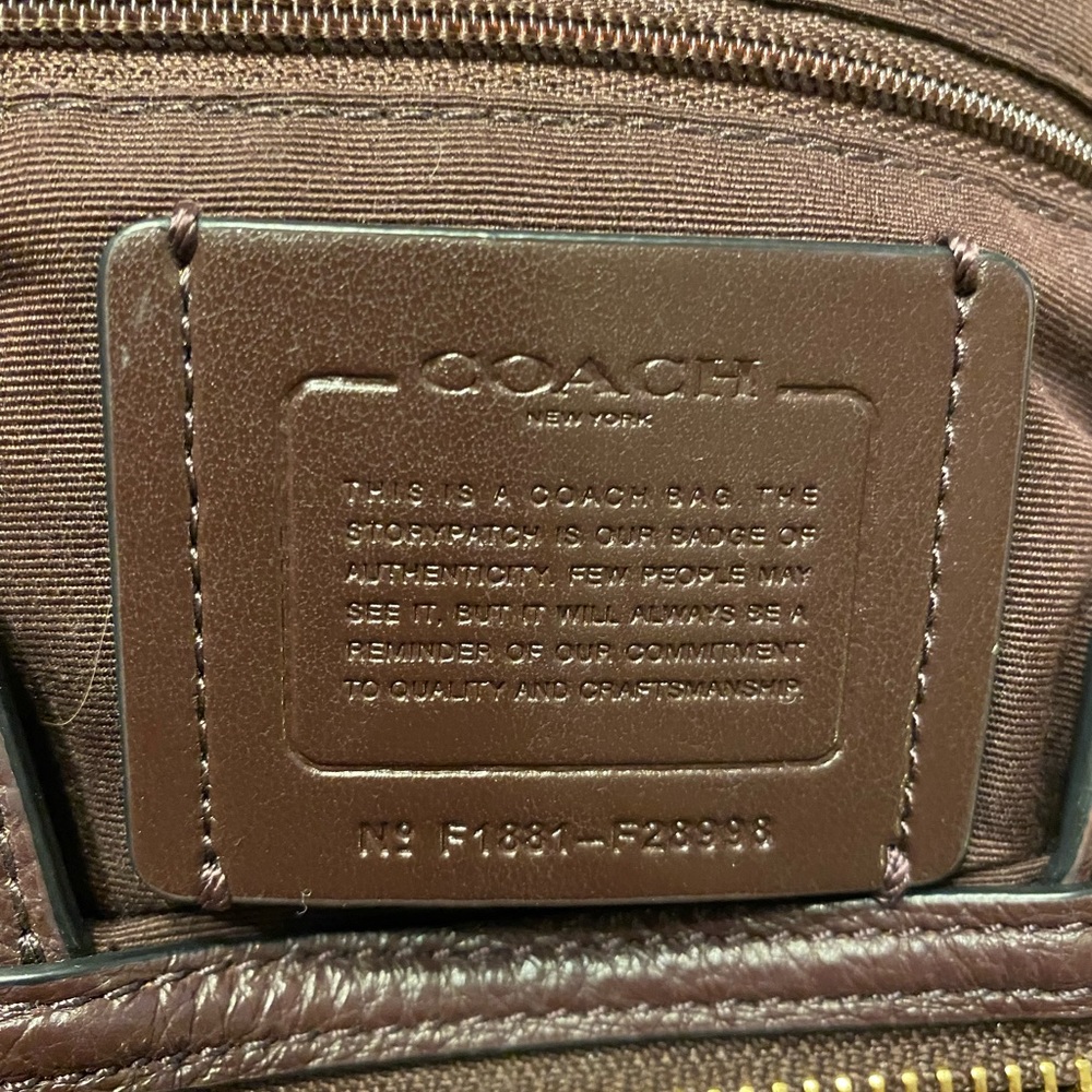 Coach Hallie leather purse - Picture 5 of 5